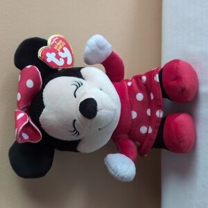NWT TY Beanie Baby Disney s Minnie Mouse